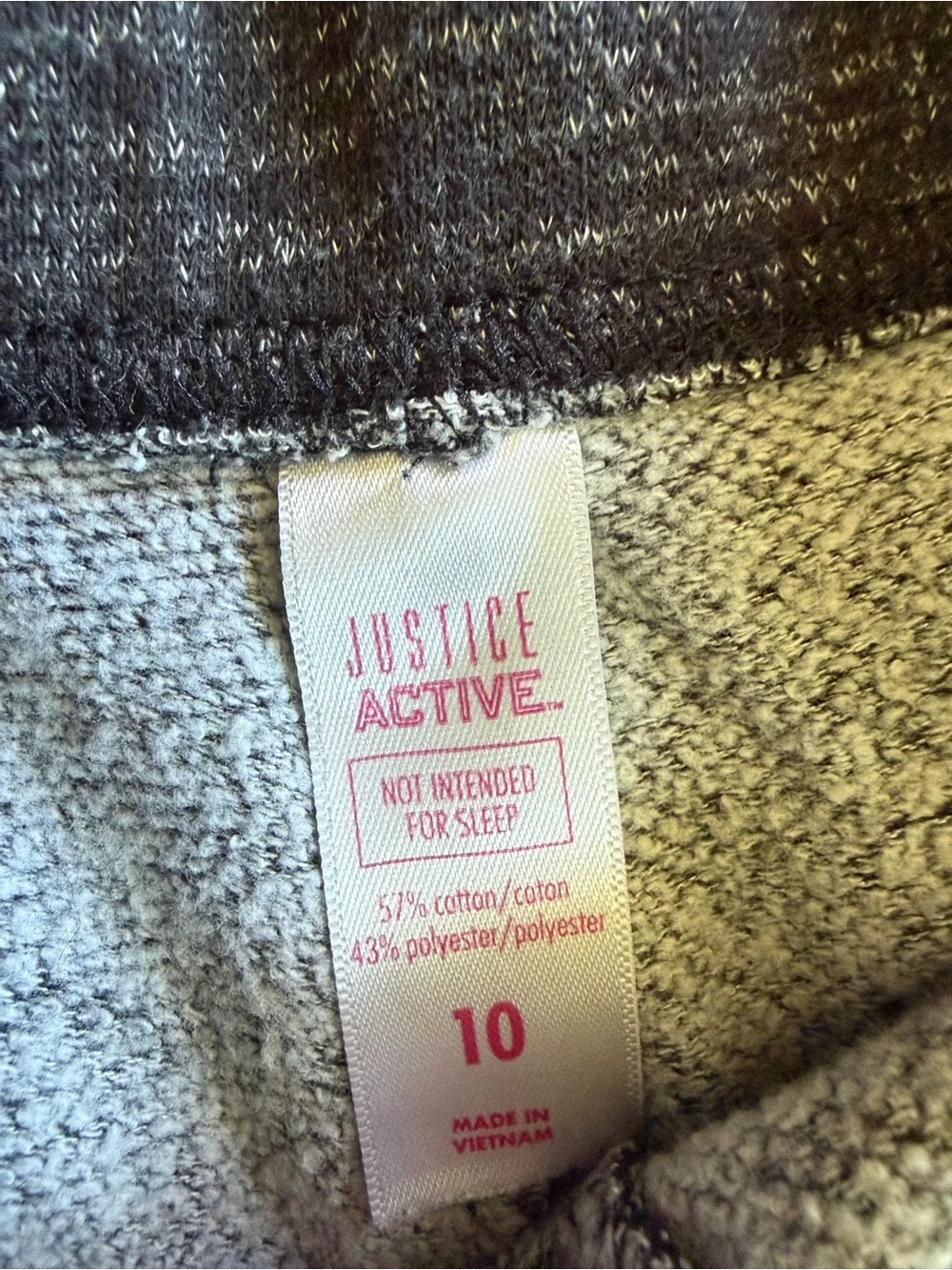 Justice soft black